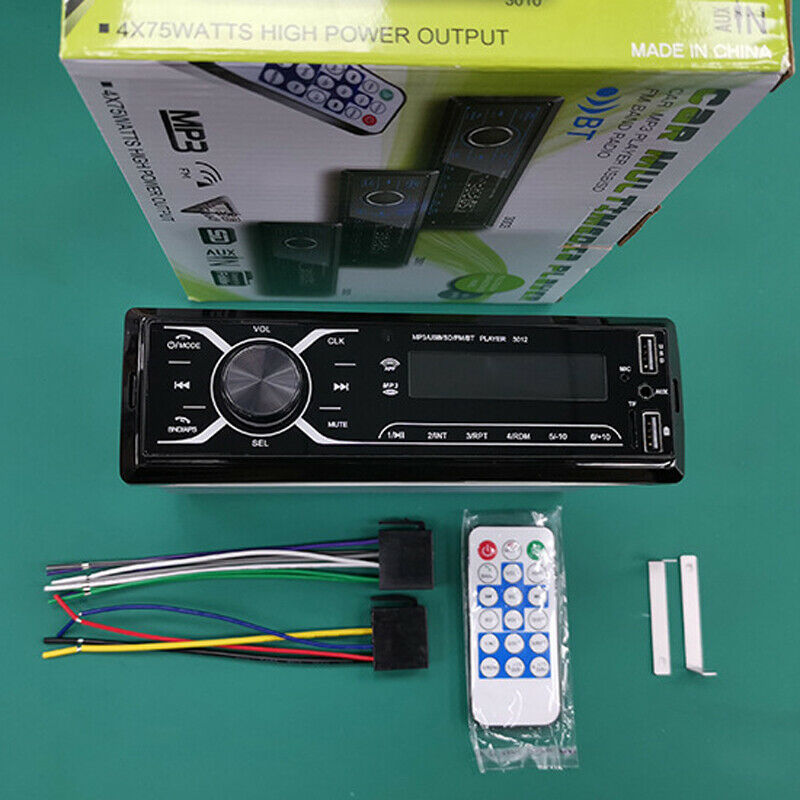 24V Trucks 4-Channel Digital Bluetooth Audio SD/FM/WMA/MP3 Radio Stereo Player