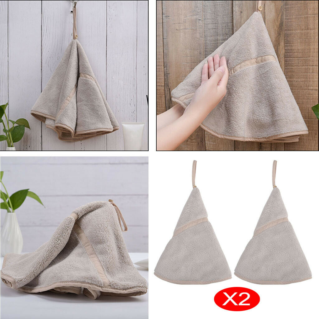 2x Luxury Cotton Bath Towel Fast Dry Skin-friendly Hanky Water Absorbing