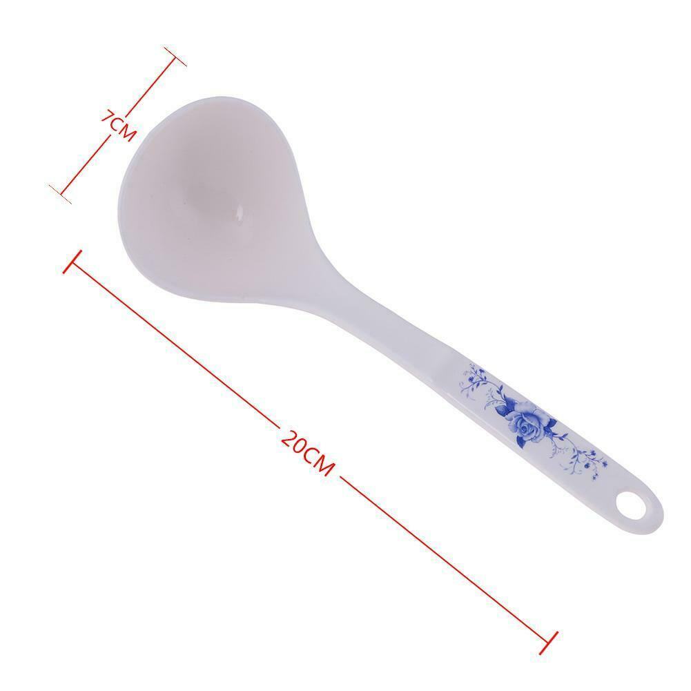 ABS Non Stick Printing Rice Soup Spoon Kitchen Rice Cooker Special Tool @