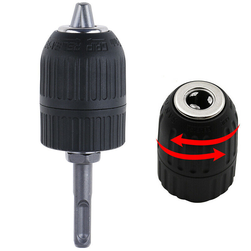1Set 2-13MM 1/2-20UNF Drill Chuck with SDS Shaft Adaptor Keyless Heavy Duty Y1