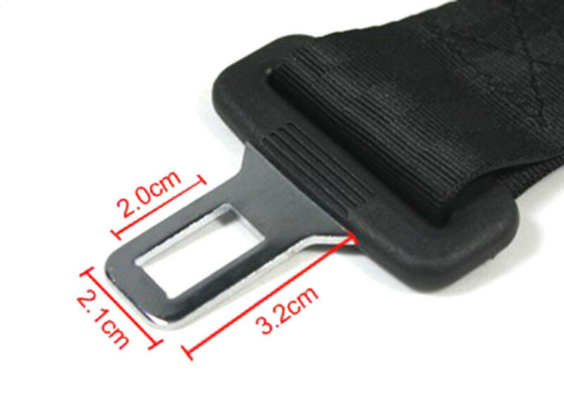 Adjustable Seat Belt Strong Extender 7/8" Type A Buckle Seatbelt Safe Extension