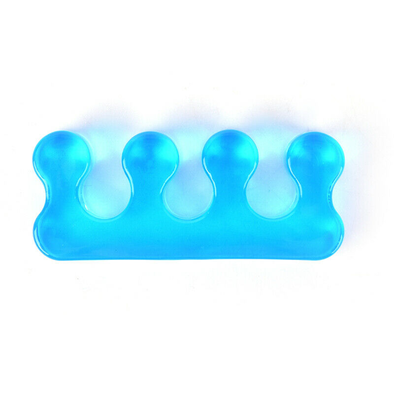 2 Pcs Soft Silicone Toe Separating Gel Toe Separator Flexible Spacer Soft.l8