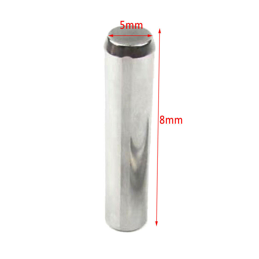 10x Carbon Steel Dowel Pins Rod 0.2in Dia Pin Tension Elements Select Size