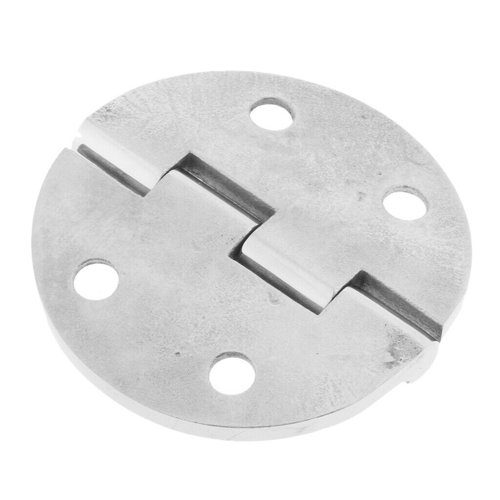Stainless Steel 316 Heavy Round Hinge 64mm 2 1/2" Door / Hatch