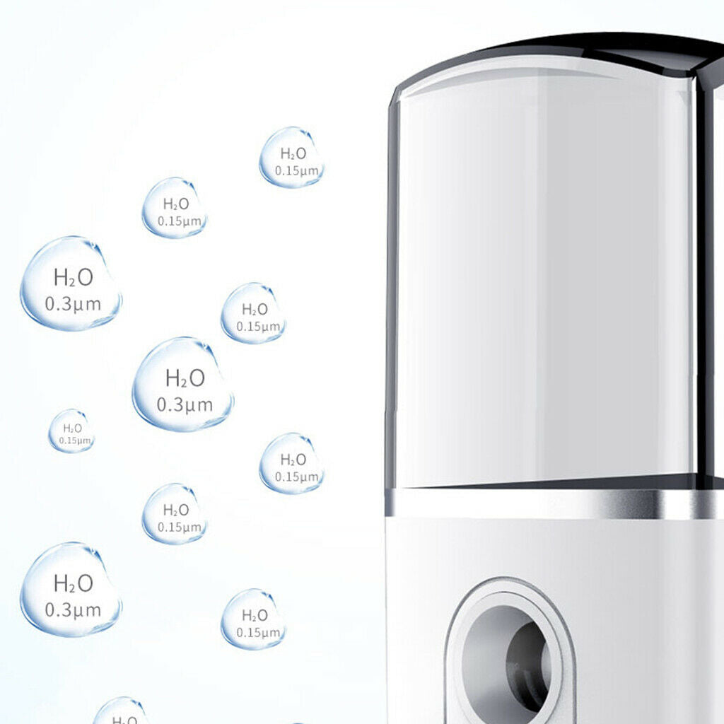20ml 0.3μm Facial Mister Travel Nano Face Mist Sprayer for Eyelash White
