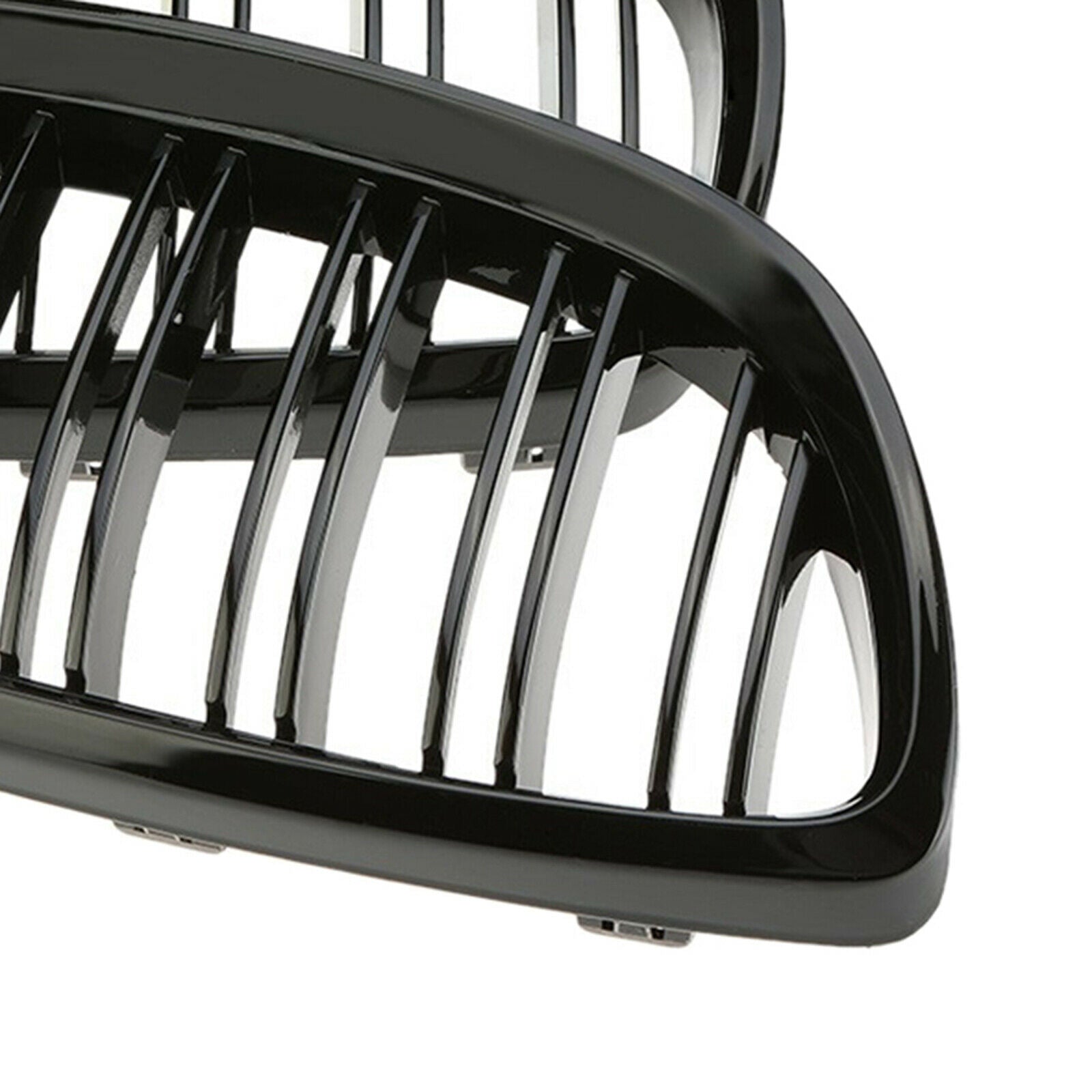 2-pack Front Black Grill Grille Replaces for BMW E92 E93 M3 06-09