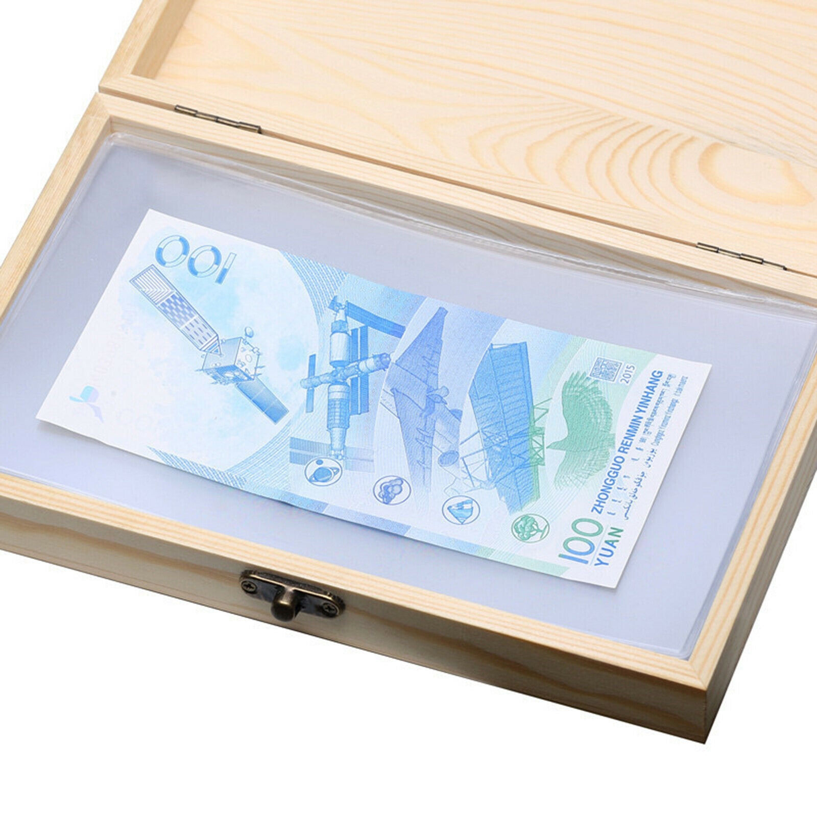 Paper Money Storage Case Commemorative Banknotes Container Storage Box