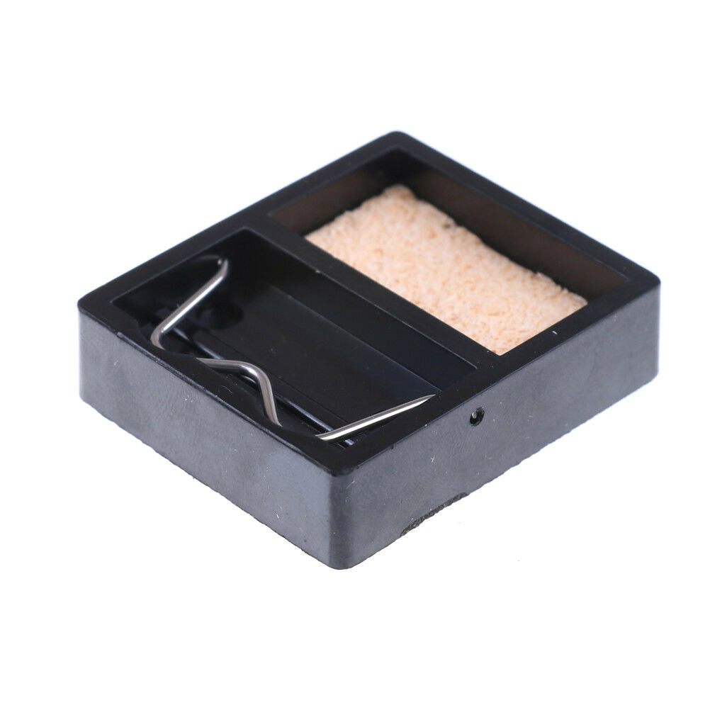 Soldering Iron Gun Stand Holder Support Station Metal Base With Solder Spo.l8