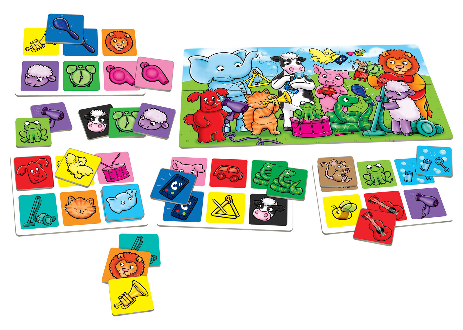 Orchard Toys 100 First Sounds Lotto Matching Game Family Children Toddler Age 2+