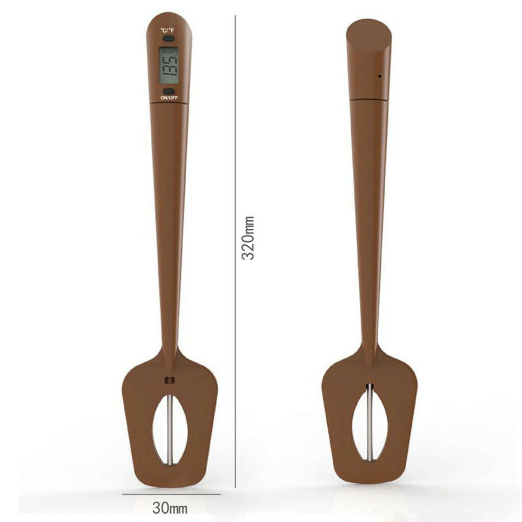 Kitchen Professional Digital Spatula Thermometer for Chocolate Syrups BBQ