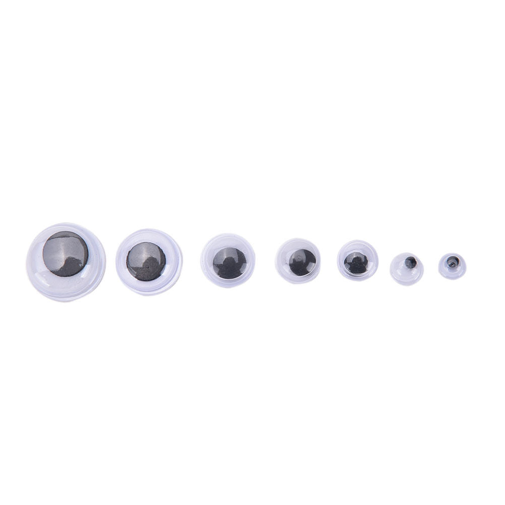 700Pcs Round Self-adhesive Wiggly Googly Eyes 4-10mm 12mm for Toys `oJCAUJ FT