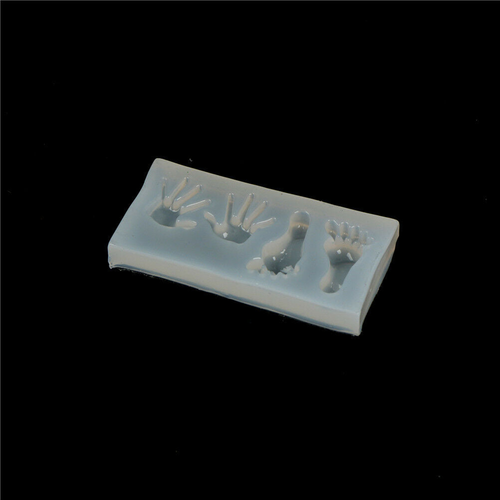 1pc DIY Small Hand Foot Silicone Mold jewelry mold Cake Decorating Tool A.l8