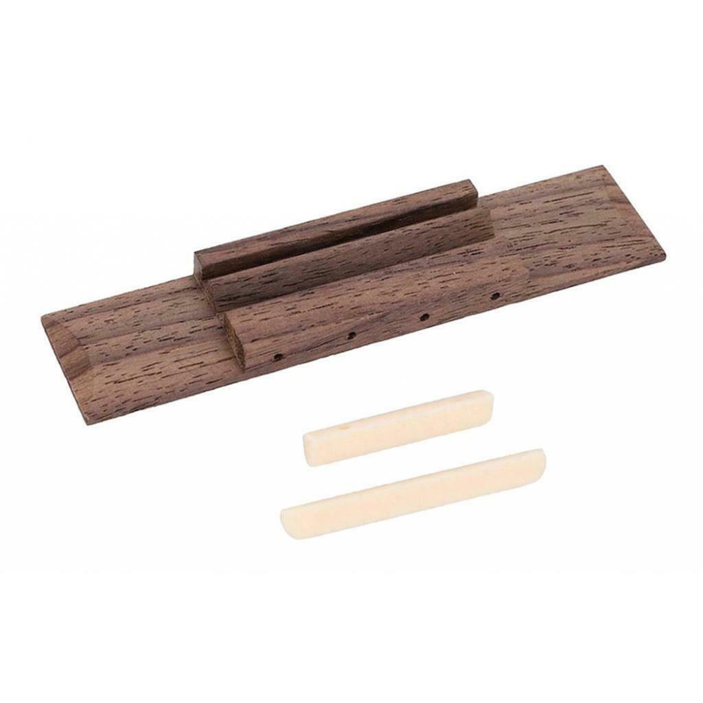 Bridge Saddle and Nut for Acoustic / Classical Guitar In Rosewood