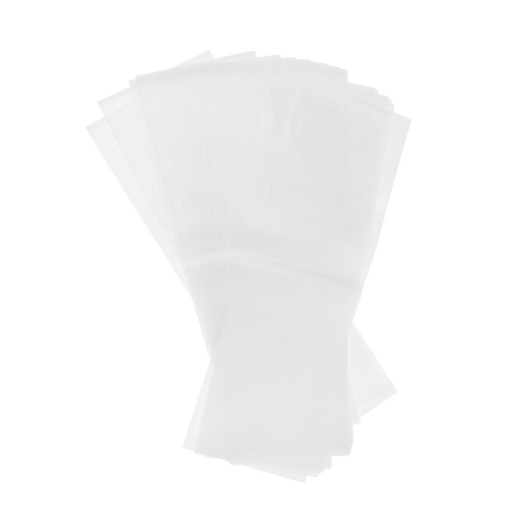 Lot 50pcs Salon Plastic Hair Dye Paper Recycleable Highlighting Separating