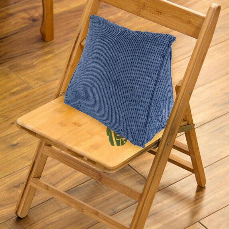 Reading Backrest Cushion Wedge Pillow Back Cushion Lumbar Pad Bed Office ChairN3
