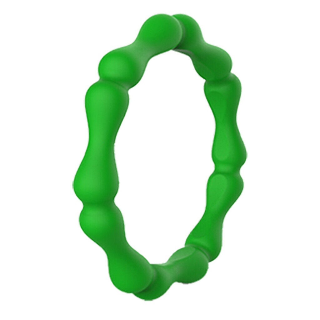 10x Silicone Rings Premium Fashion Forward Stackable Finger Ring 8