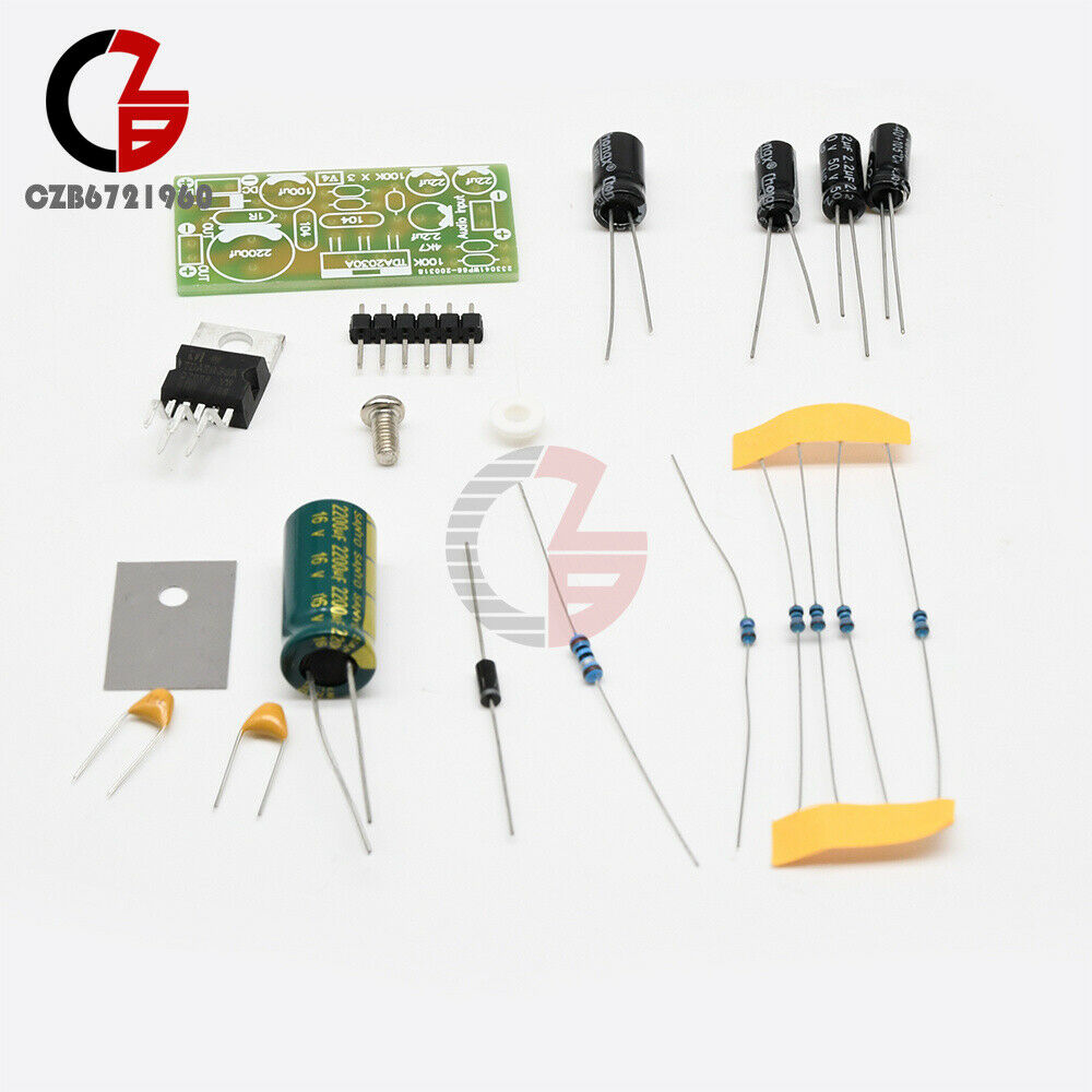 TDA2030A Electronic Audio Power Amplifier Board Mono 18W DC 9-24V DIY Kit