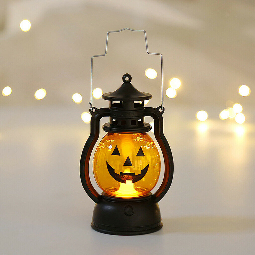 3pcs LED Pumpkin Lanterns Lounge Room Decoration Lamp Nightlight Gifts