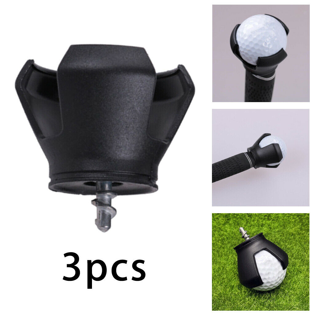 Pack of 3 Ball Retriever Grabber Putter Claw Kit Caddie Sports Equipment