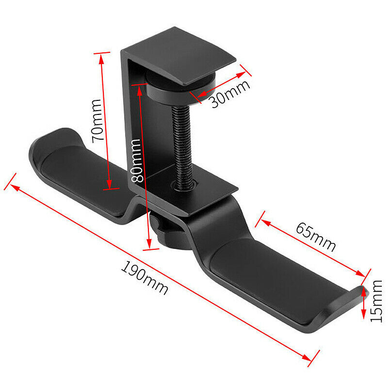 Earphone Holder Hook Gaming Headset Hanger Universal Holder Headphone Stand foE6