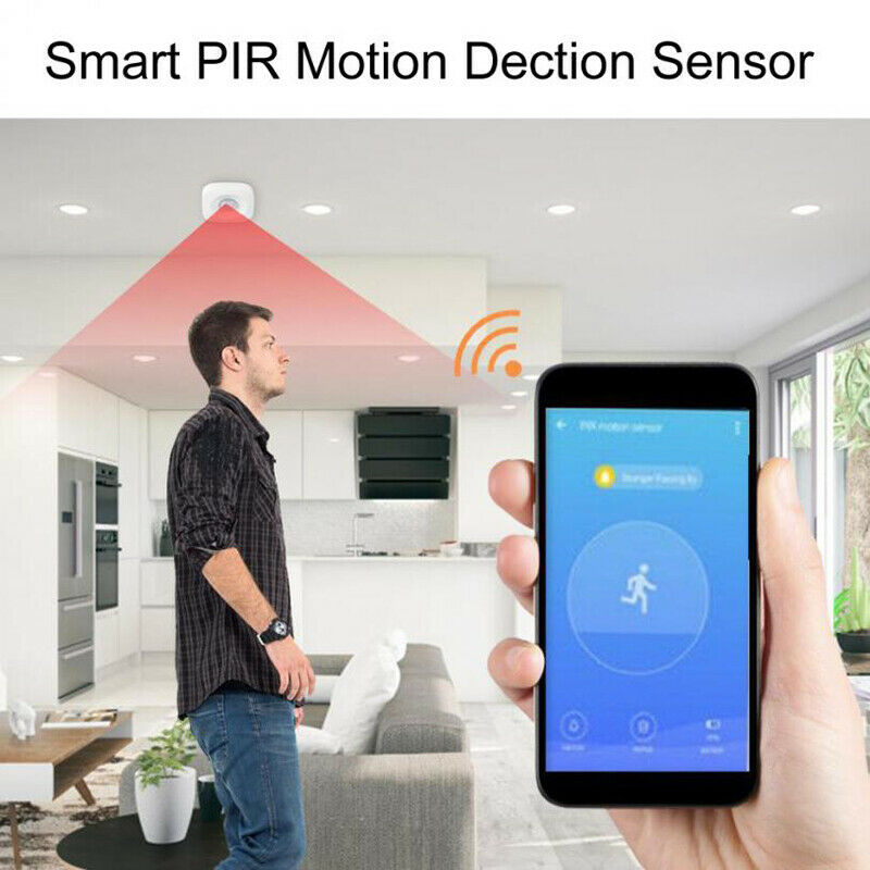 for Tuya WiFi PIR Motion Sensor Wireless Infrared Detector Security Burglar AlA1