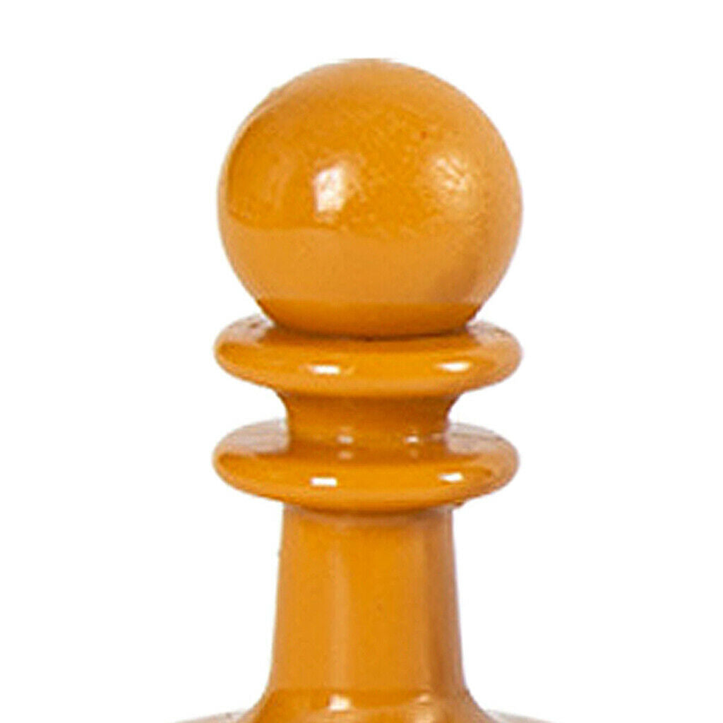 4Set Outdoor Canopy Pole Lightning Protector  Yellow