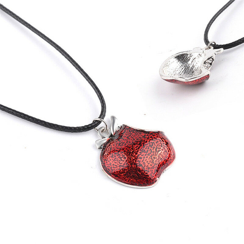 Regina Mill Red Poison  Once Upon A Time Necklace Pendant Charm Neckl.l8