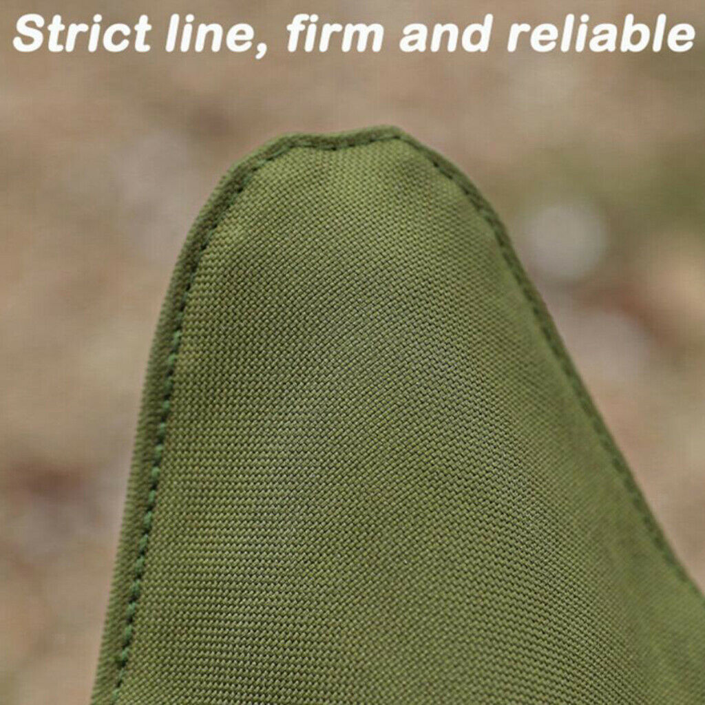 Camping Tripod Stool Cloth Outdoor Triangle Chair Travel Fishing Garden BBQ