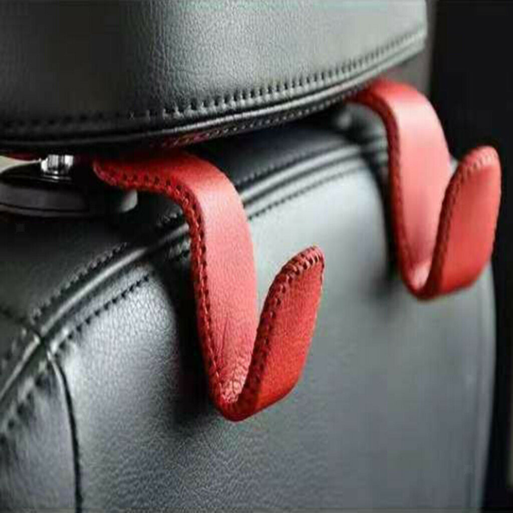 2Pcs Car Seat Headrest Hooks Organizer Purse Bag Handbag Umbrellas Hanger