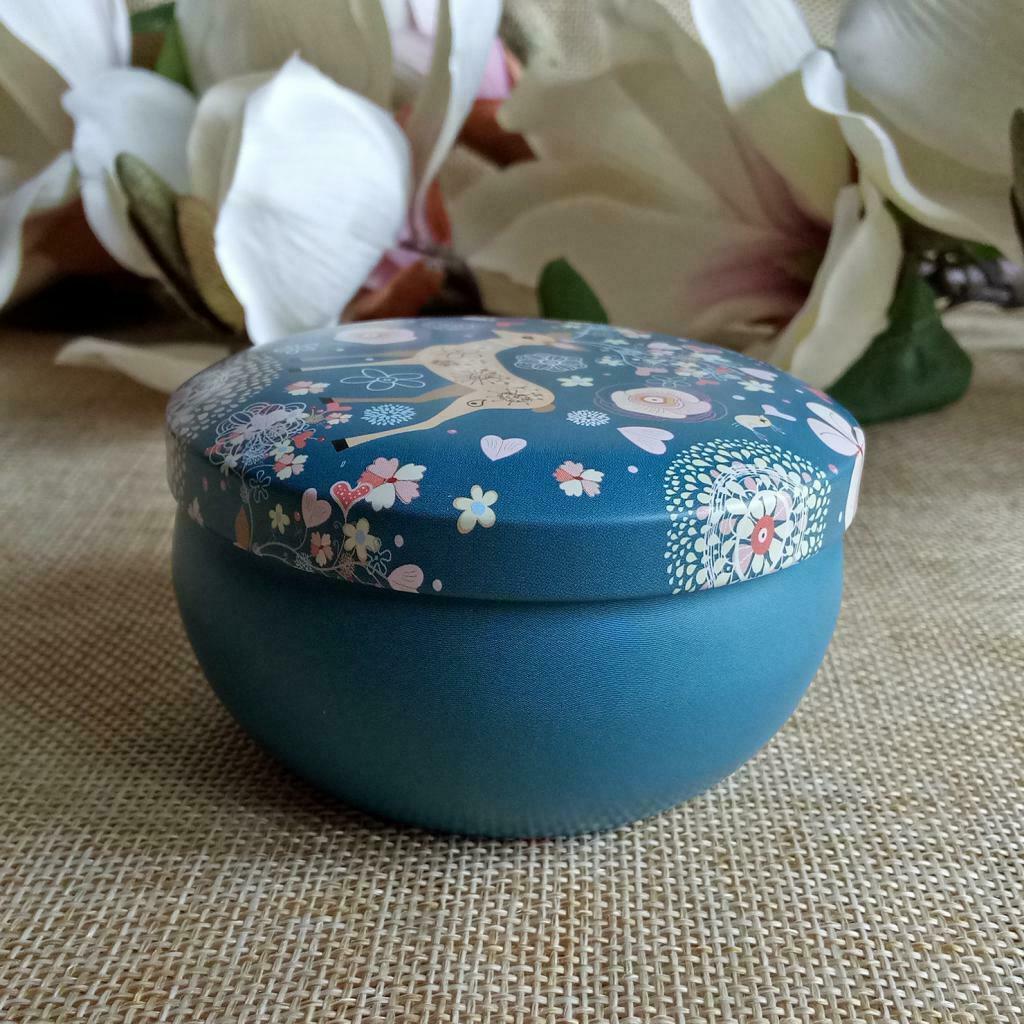 Prettyia Tins Box Art Craft Storage Container DIY Candle Holder Box