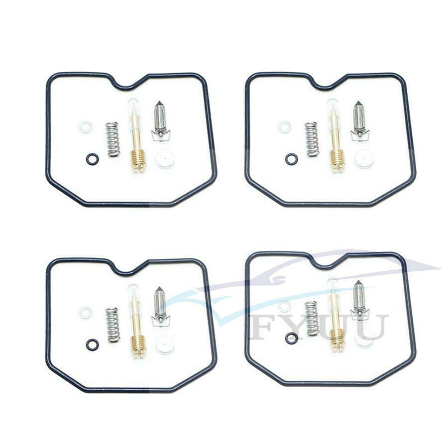 4 Carburetor Carb Repair Kit Rebuild Set for Kawasaki Ninja 600R 750R 900R ZX