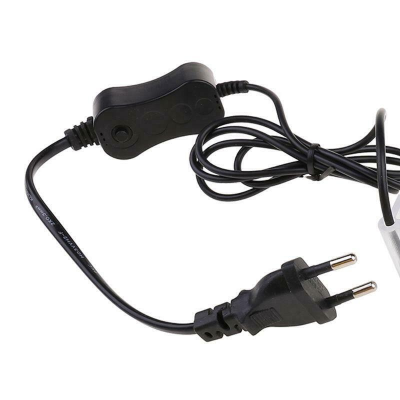 EU 100-240V LED Clip-on Fish Tank Aquarium Lighting Bulb White Light