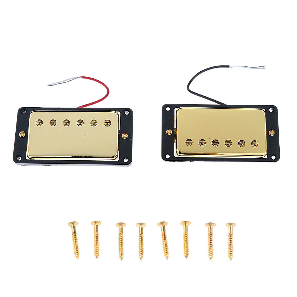 Golden Sealed Humbucker Pickup Set For   Les Paul Electric Guitar Parts NEW