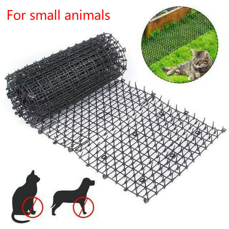 3 Cat Scat Mat Spike Pest Deterrent Wall Protect Repellent Animal Scarer 49x13cm
