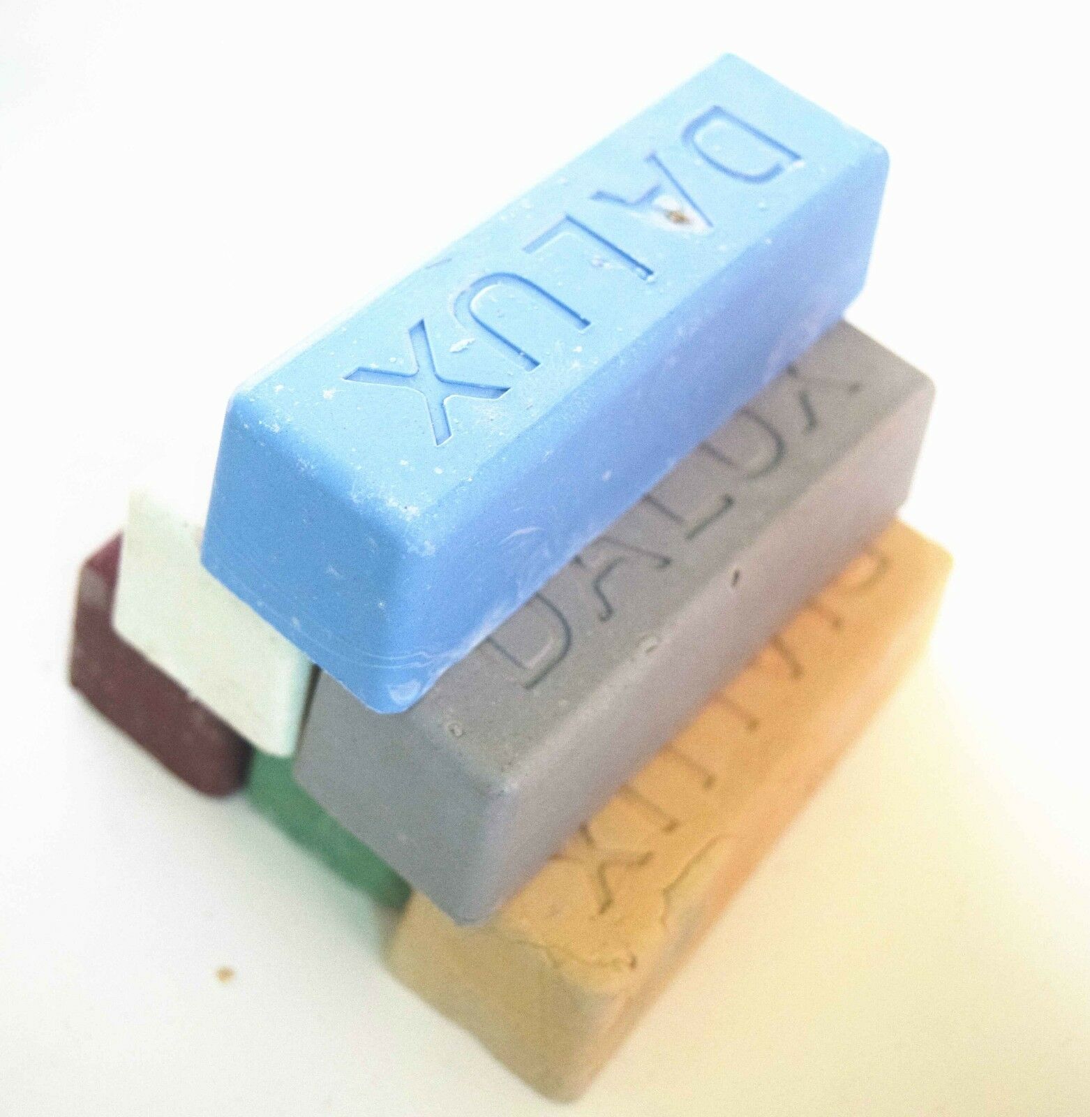 Polishing Wax Compound Luster Buffing Rouge Jewelers Polish Metals Wood Jewelry
