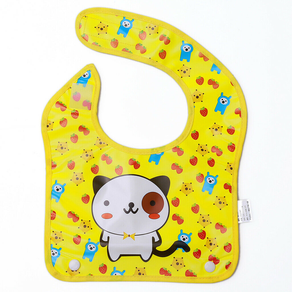 Waterproof Silicone Baby Washable Roll Up Feeding Eating Baby Bib Style 12