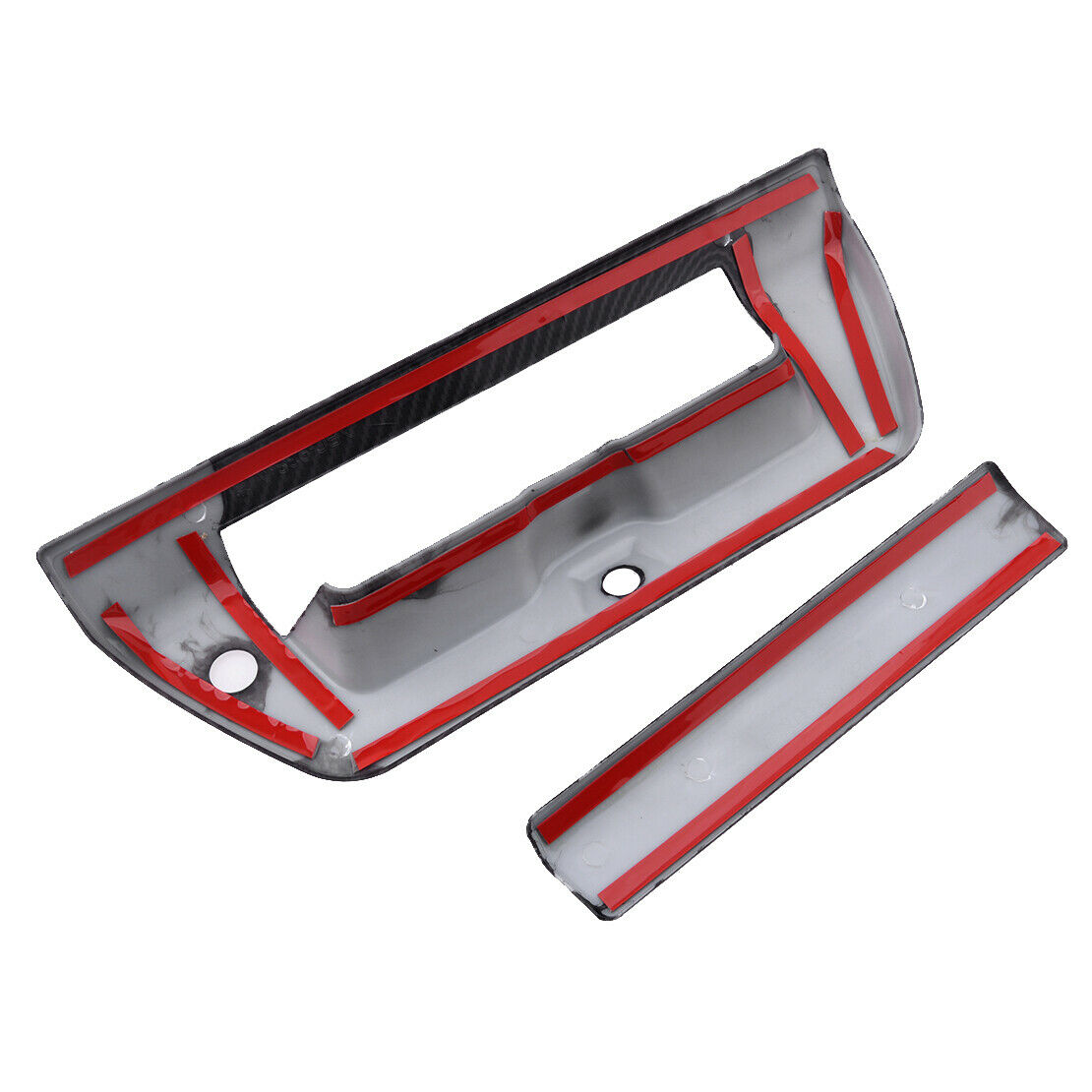 Carbon Fiber Style Tailgate Door Handle Bowl Cover fit for Ford F-150 17-20 New