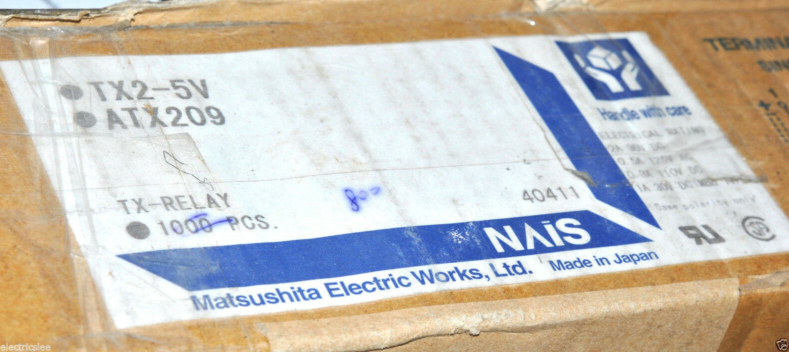 2pcs -  NAIS TX2-5V 5V ATX209 TX-Relay - Matsushita