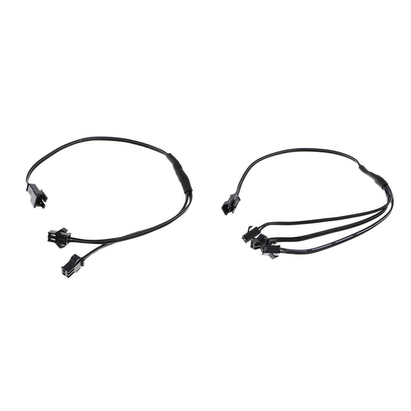 2&3 Way Splitter for EL Wire Flexible LED Neon Light Glow EL Wire Connecting