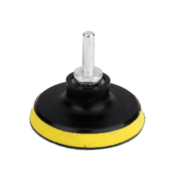 2pcs Universal Dia.3" Backing Polishing Buffing Plate Pad with M10 Drill Adapter