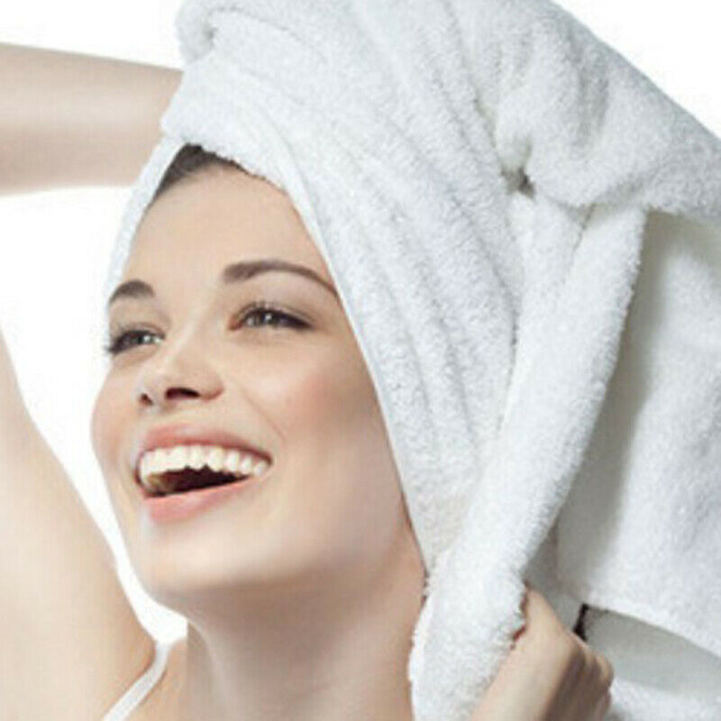 1pc White Cotton Bath Towel Beauty Sheet Foot Massage Sauna Shower Tow YU.l8