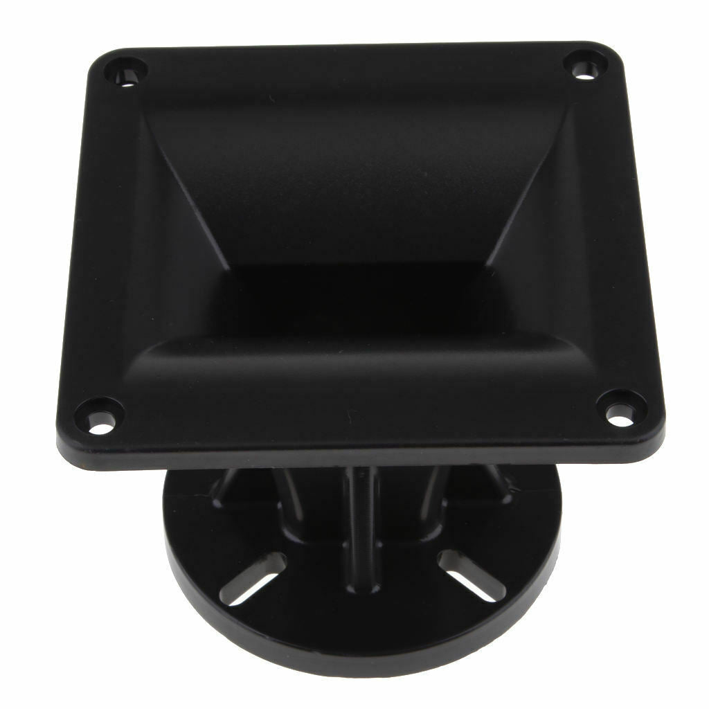 4 Pieces Flat Mouth 25mm Throat Loudspeaker Horn Tweeter for Home Audio