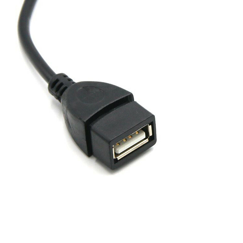 Mini USB Male to USB Female Car OTG Cable Adapter For Video Camera .l8