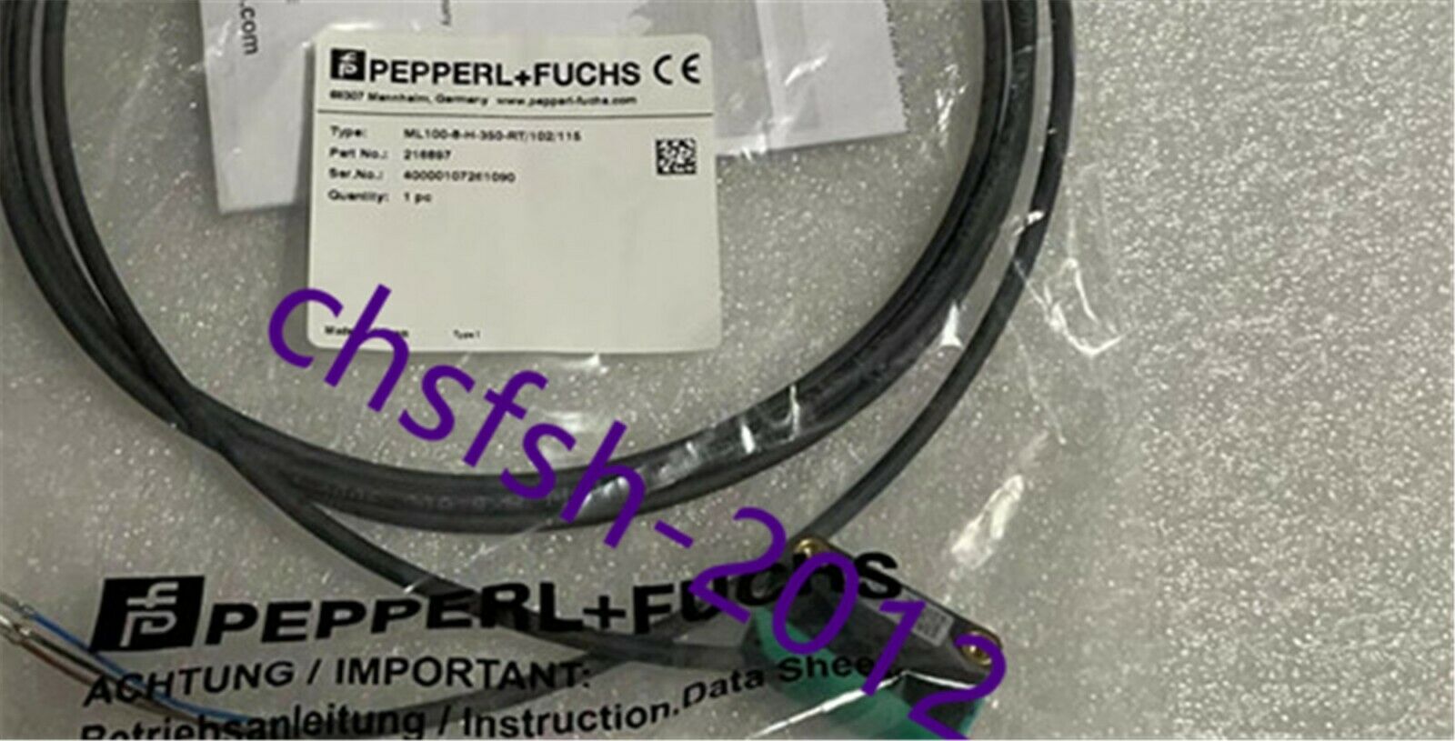 1 pcs New IN Box Pepperl+Fuchs ML100-8-H-350-RT/102/115 proximity switch