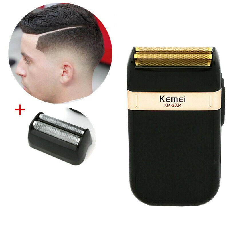 km2024 USB Electric Razor Beard Reciprocating Precision Grooming Trimmer for Men