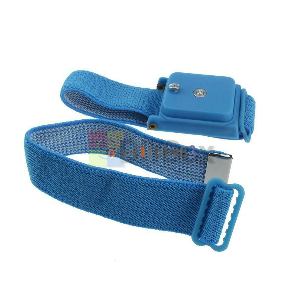 5PCS Cordless Anti-Static Wireless Wrist-Band Wristband Strap Discharge Cables