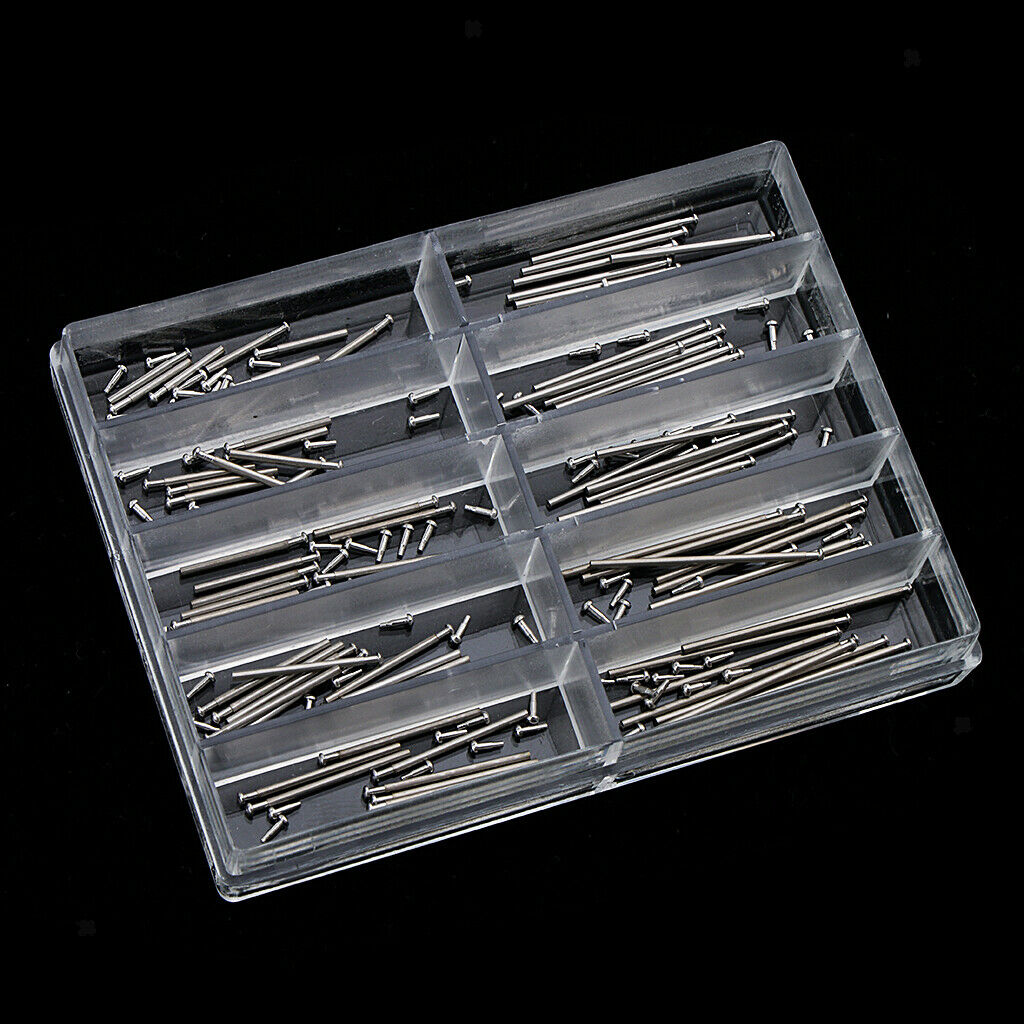 Stainless Steel 8mm-26mm Kit Watch Strap Bar Watchmaker Repair Accessories