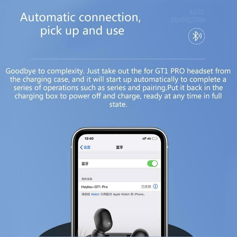 Bluetooth Headphones In Ear with Hifi Stereo Gaming Earbuds with 65 ms Low Delay
