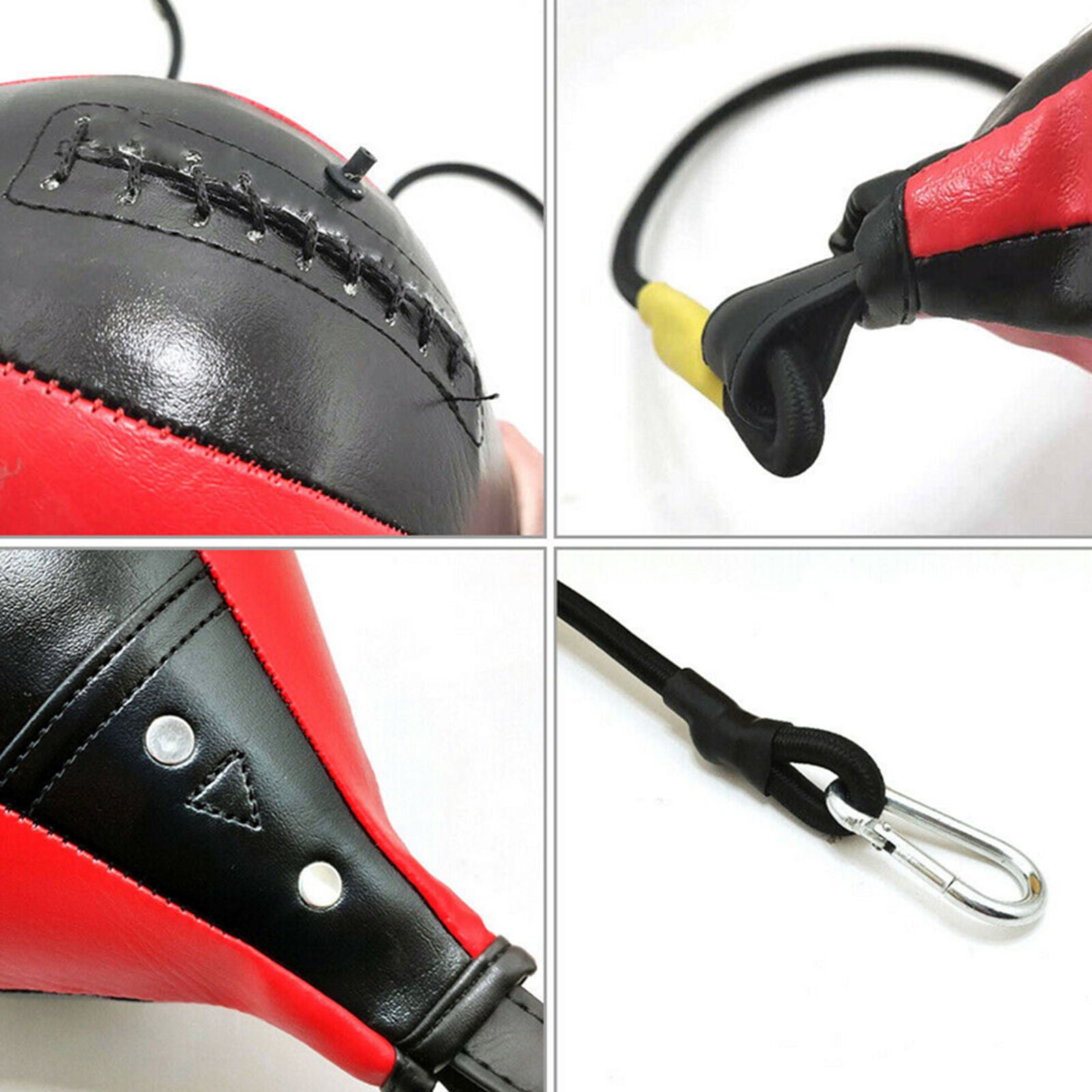 Double End Boxing Speed Ball Inflatable Muay Thai MMA Floor Ceiling Punching Bag