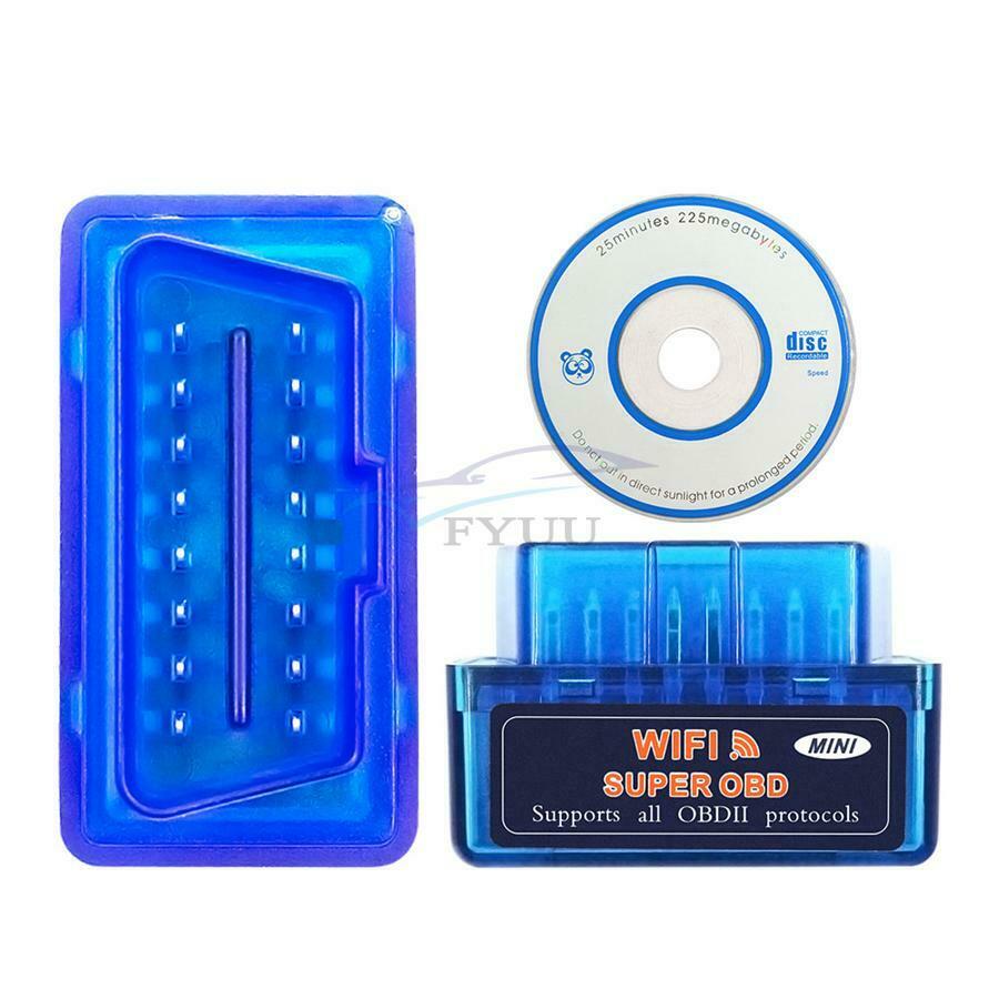 Wireless WIFI ELM327 V1.5 OBD2 Auto Car Scanner Tool For DOS/Windows/IOS/Android